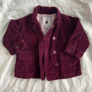 Baby Gap | Plum Corduroy Jacket